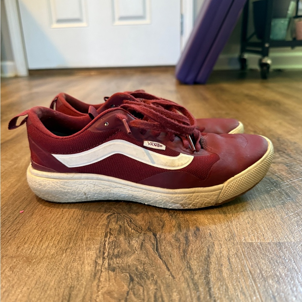 Vans Men's Deep Red Sneakers